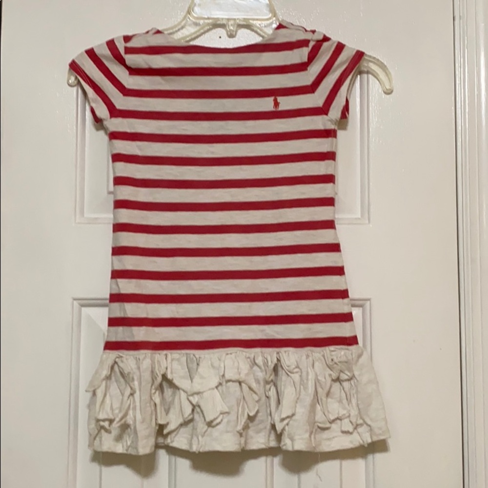 Ralph Lauren Ruffled Bottom Top
